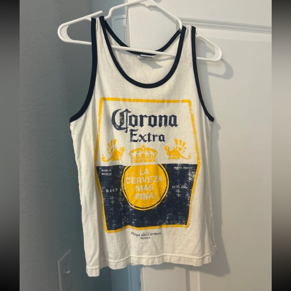 Corona extra tank top